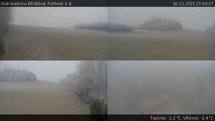 Klub biatlonu Břidličná - Pohledy 1-4 - 16.12.2025 v 15:30