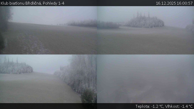 Klub biatlonu Břidličná - Pohledy 1-4 - 16.12.2025 v 16:00