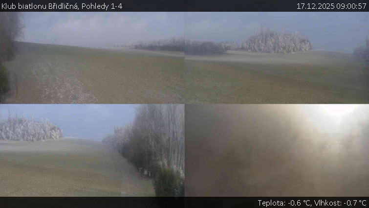 Klub biatlonu Břidličná - Pohledy 1-4 - 17.12.2025 v 09:00