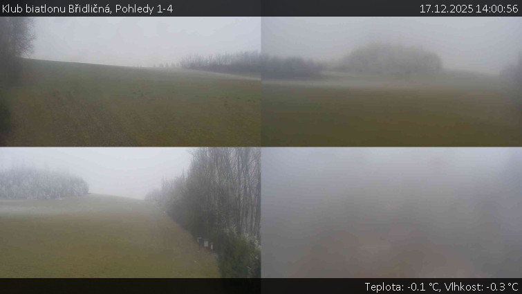 Klub biatlonu Břidličná - Pohledy 1-4 - 17.12.2025 v 14:00