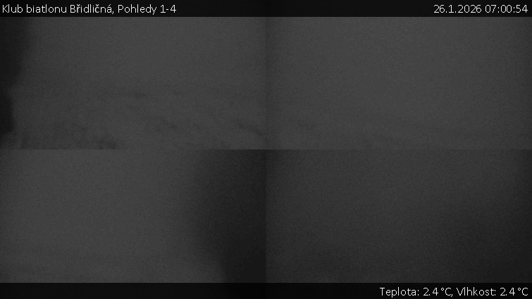 Klub biatlonu Břidličná - Pohledy 1-4 - 26.1.2026 v 07:00