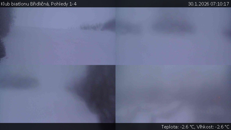 Klub biatlonu Břidličná - Pohledy 1-4 - 30.1.2026 v 07:10