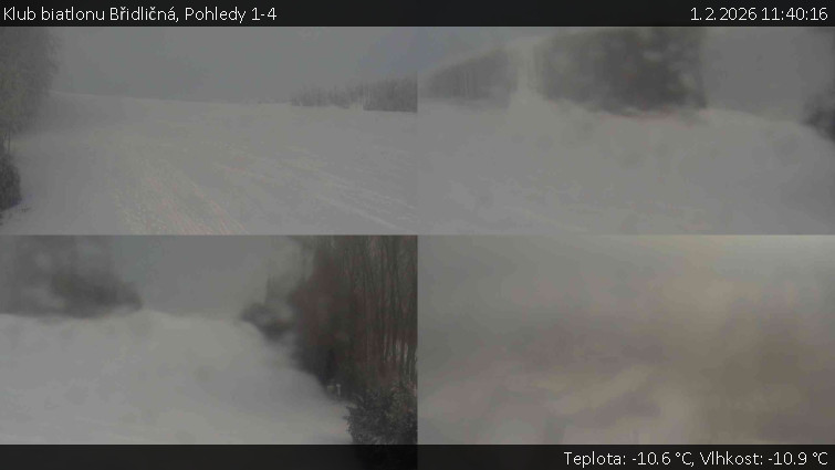 Klub biatlonu Břidličná - Pohledy 1-4 - 1.2.2026 v 11:40