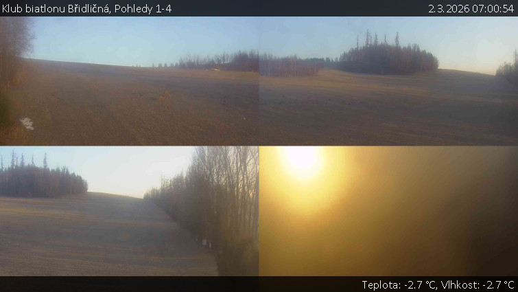Klub biatlonu Břidličná - Pohledy 1-4 - 2.3.2026 v 07:00