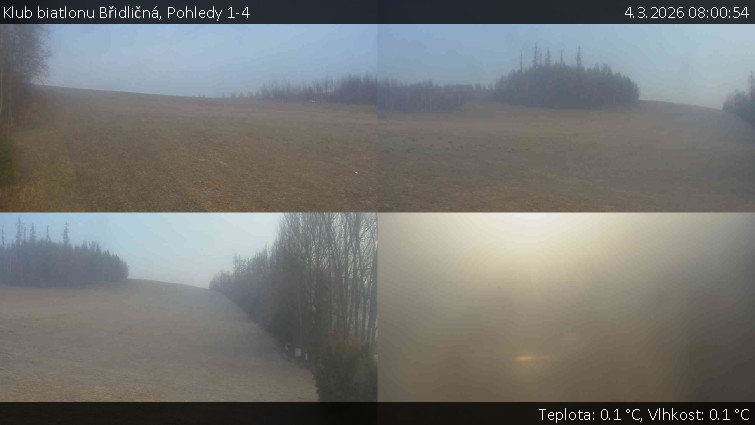 Klub biatlonu Břidličná - Pohledy 1-4 - 4.3.2026 v 08:00