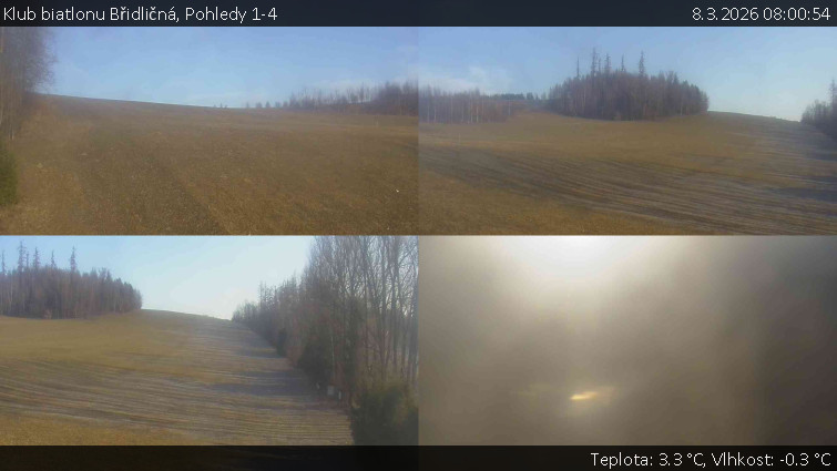 Klub biatlonu Břidličná - Pohledy 1-4 - 8.3.2026 v 08:00