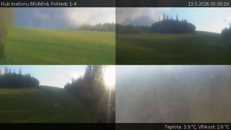 Klub biatlonu Břidličná - Pohledy 1-4 - 13.5.2026 v 05:50