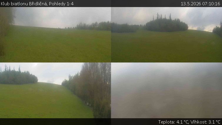 Klub biatlonu Břidličná - Pohledy 1-4 - 13.5.2026 v 07:10