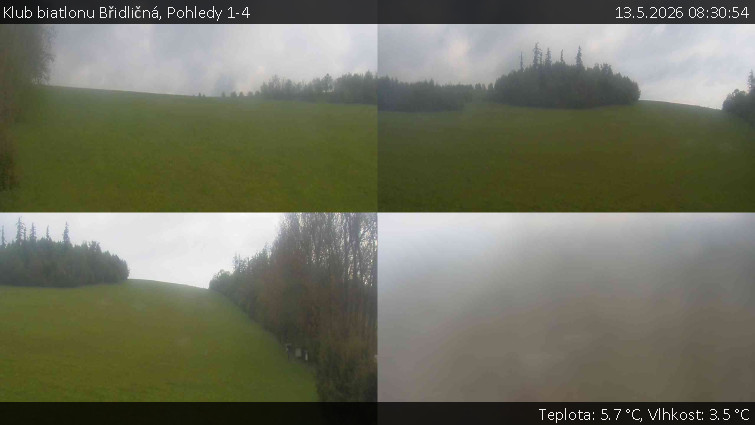 Klub biatlonu Břidličná - Pohledy 1-4 - 13.5.2026 v 08:30