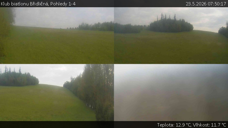 Klub biatlonu Břidličná - Pohledy 1-4 - 23.5.2026 v 07:50