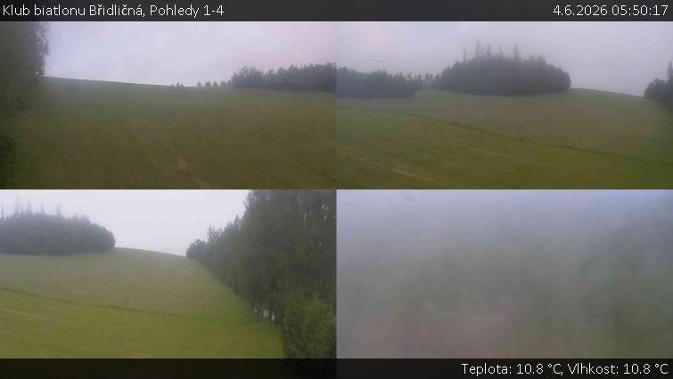 Klub biatlonu Břidličná - Pohledy 1-4 - 4.6.2026 v 05:50