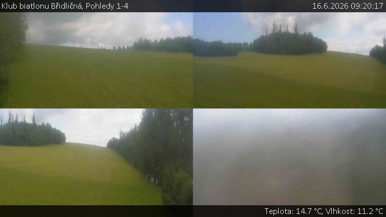 Klub biatlonu Břidličná - Pohledy 1-4 - 16.6.2026 v 09:20