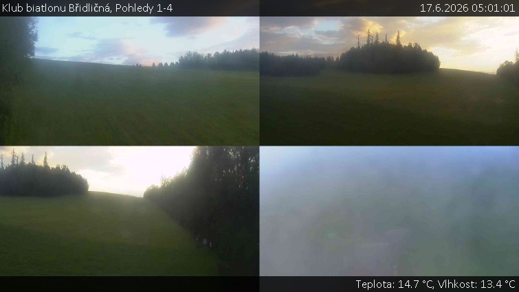 Klub biatlonu Břidličná - Pohledy 1-4 - 17.6.2026 v 05:01