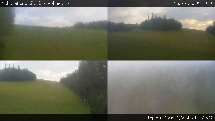 Klub biatlonu Břidličná - Pohledy 1-4 - 18.6.2026 v 05:40