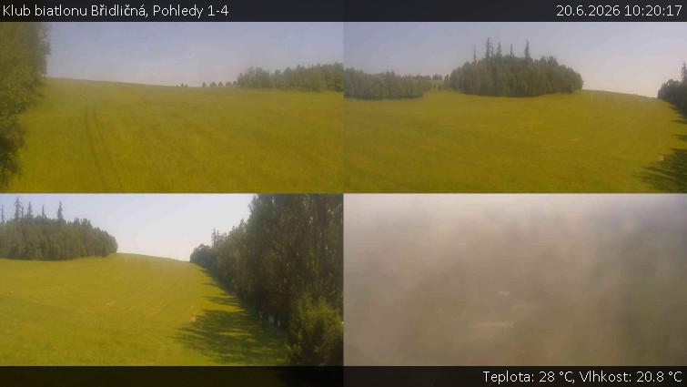 Klub biatlonu Břidličná - Pohledy 1-4 - 20.6.2026 v 10:20