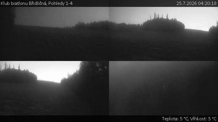 Klub biatlonu Břidličná - Pohledy 1-4 - 25.7.2026 v 04:20