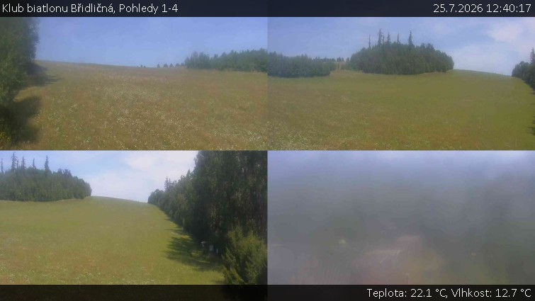 Klub biatlonu Břidličná - Pohledy 1-4 - 25.7.2026 v 12:40