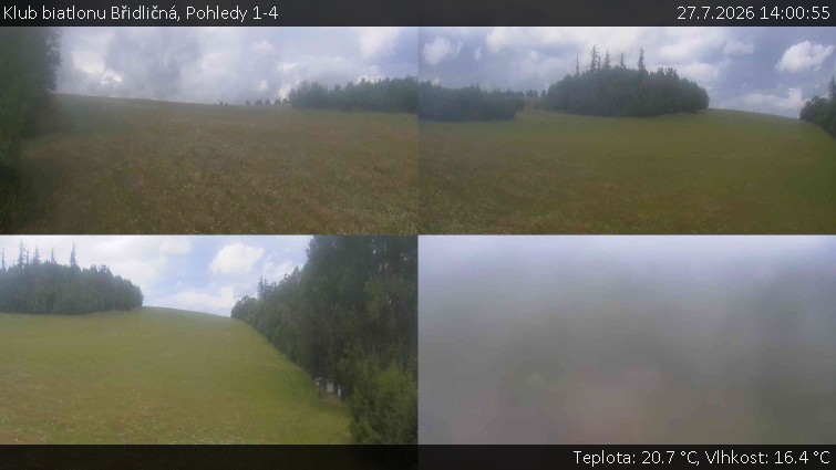 Klub biatlonu Břidličná - Pohledy 1-4 - 27.7.2026 v 14:00