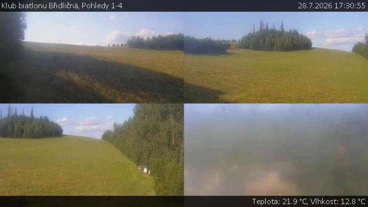 Klub biatlonu Břidličná - Pohledy 1-4 - 28.7.2026 v 17:30