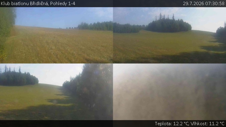 Klub biatlonu Břidličná - Pohledy 1-4 - 29.7.2026 v 07:30