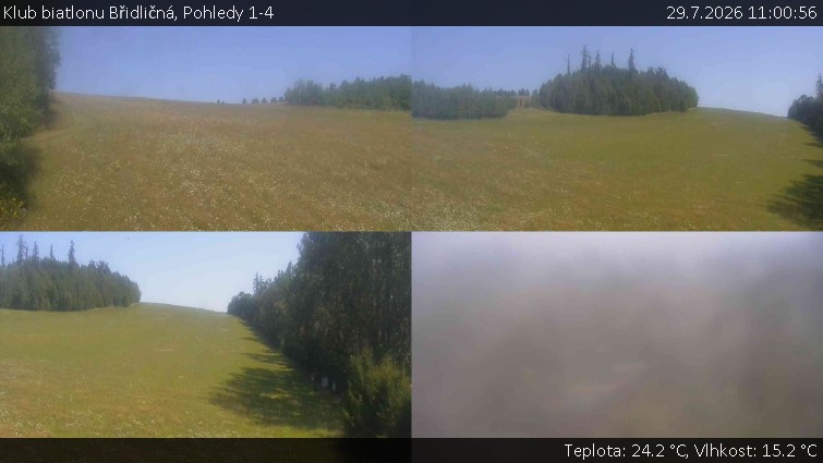 Klub biatlonu Břidličná - Pohledy 1-4 - 29.7.2026 v 11:00