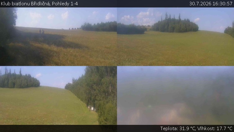 Klub biatlonu Břidličná - Pohledy 1-4 - 30.7.2026 v 16:30
