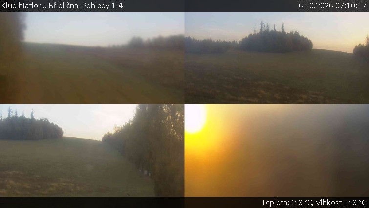 Klub biatlonu Břidličná - Pohledy 1-4 - 6.10.2026 v 07:10