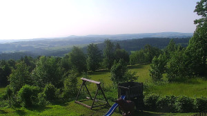 Chata Myslivna SKP Olomouc - Pohled do krajiny - 13.6.2025 v 08:00