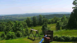 Chata Myslivna SKP Olomouc - Pohled do krajiny - 13.6.2025 v 13:00