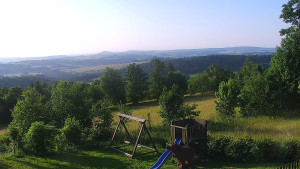 Chata Myslivna SKP Olomouc - Pohled do krajiny - 22.6.2025 v 06:30