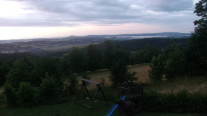 Chata Myslivna SKP Olomouc - Pohled do krajiny - 19.7.2025 v 04:30