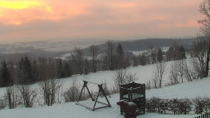 Chata Myslivna SKP Olomouc - Pohled do krajiny - 16.2.2026 v 07:00