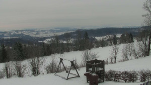 Chata Myslivna SKP Olomouc - Pohled do krajiny - 16.2.2026 v 09:00