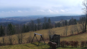 Chata Myslivna SKP Olomouc - Pohled do krajiny - 16.3.2026 v 12:30