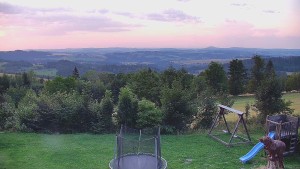 Myslivecká chata SKP Olomouc - Blick in die Landschaft - 31.7.2026 v 05:30 Myslivecká chata SKP Olomouc - Blick in die Landschaft - 31.7.2026 v 05:30