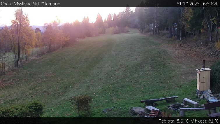 Chata Myslivna SKP Olomouc - Běžecký lyžařský areál Nová Ves - 31.10.2025 v 16:30 Chata Myslivna SKP Olomouc - Běžecký lyžařský areál Nová Ves - 31.10.2025 v 16:30