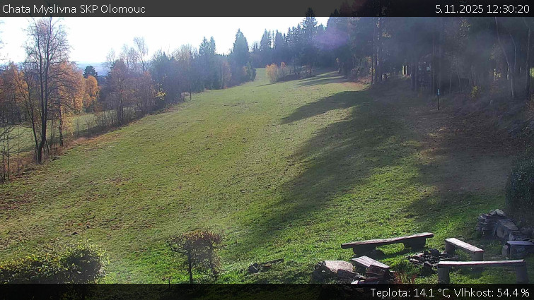 Chata Myslivna SKP Olomouc - Běžecký lyžařský areál Nová Ves - 5.11.2025 v 12:30