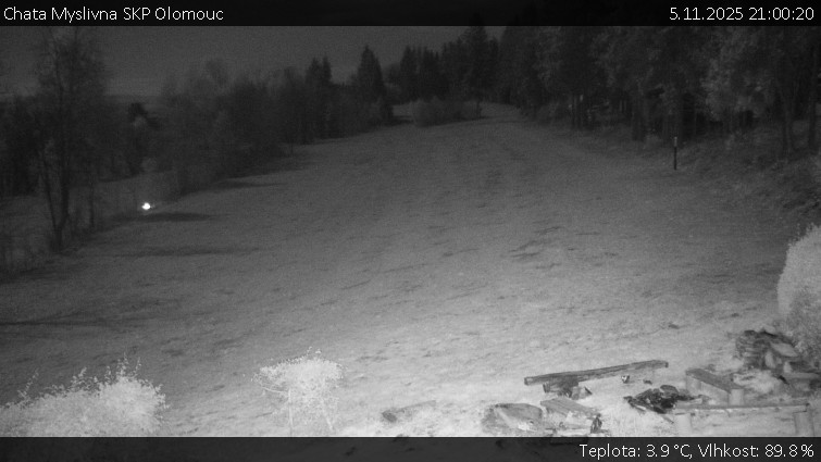 Chata Myslivna SKP Olomouc - Běžecký lyžařský areál Nová Ves - 5.11.2025 v 21:00