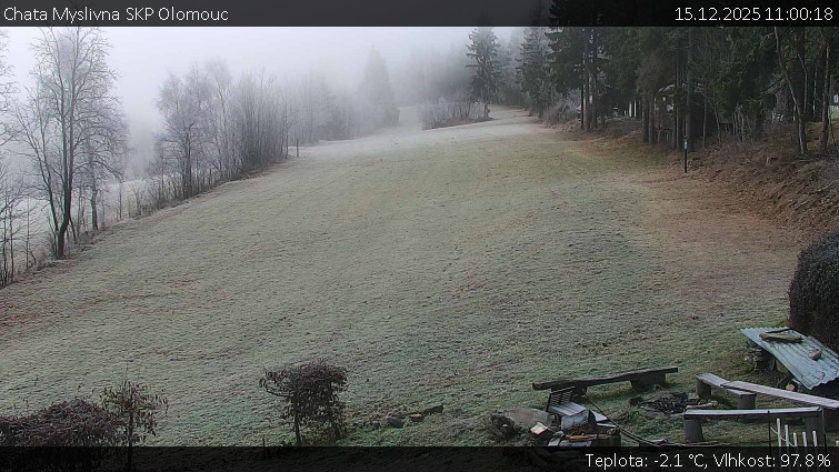 Chata Myslivna SKP Olomouc - Běžecký lyžařský areál Nová Ves - 15.12.2025 v 11:00