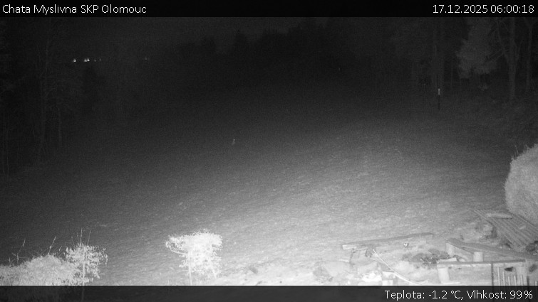 Chata Myslivna SKP Olomouc - Běžecký lyžařský areál Nová Ves - 17.12.2025 v 06:00