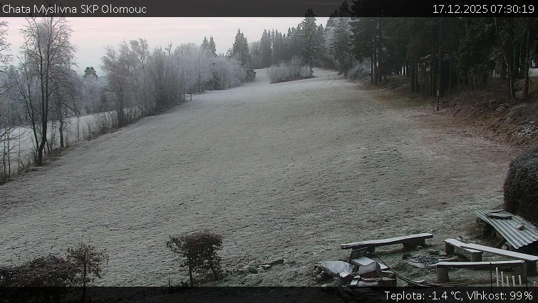 Chata Myslivna SKP Olomouc - Běžecký lyžařský areál Nová Ves - 17.12.2025 v 07:30