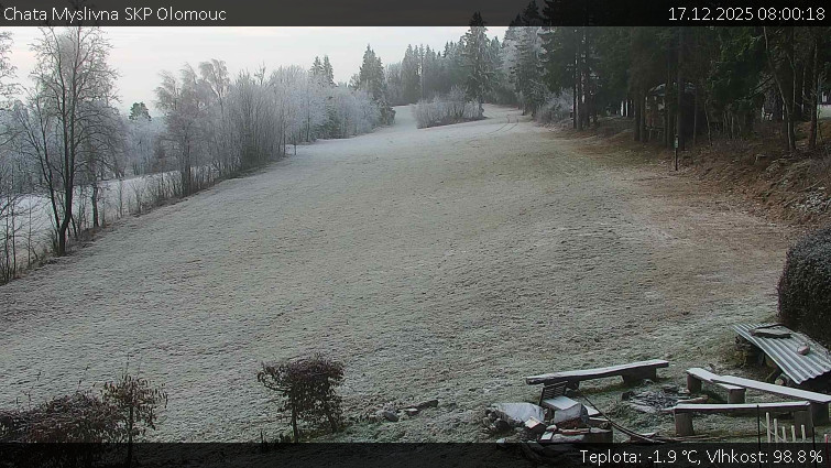 Chata Myslivna SKP Olomouc - Běžecký lyžařský areál Nová Ves - 17.12.2025 v 08:00