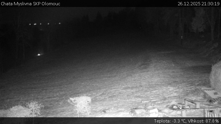Chata Myslivna SKP Olomouc - Běžecký lyžařský areál Nová Ves - 26.12.2025 v 21:30