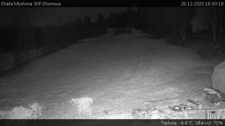 Chata Myslivna SKP Olomouc - Běžecký lyžařský areál Nová Ves - 28.12.2025 v 18:30