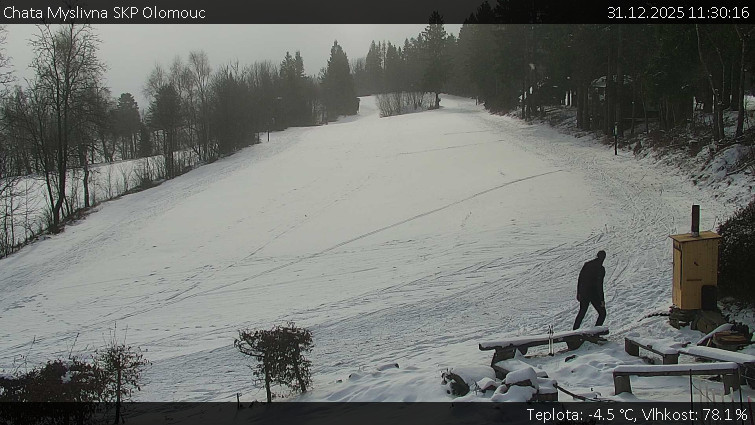 Chata Myslivna SKP Olomouc - Běžecký lyžařský areál Nová Ves - 31.12.2025 v 11:30