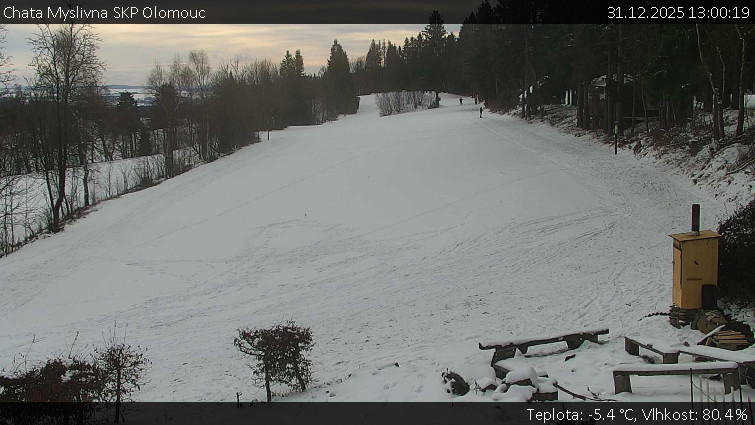 Chata Myslivna SKP Olomouc - Běžecký lyžařský areál Nová Ves - 31.12.2025 v 13:00
