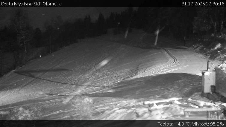 Chata Myslivna SKP Olomouc - Běžecký lyžařský areál Nová Ves - 31.12.2025 v 22:30