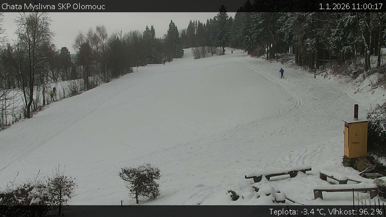 Chata Myslivna SKP Olomouc - Běžecký lyžařský areál Nová Ves - 1.1.2026 v 11:00