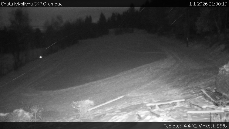 Chata Myslivna SKP Olomouc - Běžecký lyžařský areál Nová Ves - 1.1.2026 v 21:00