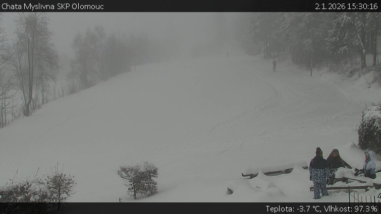 Chata Myslivna SKP Olomouc - Běžecký lyžařský areál Nová Ves - 2.1.2026 v 15:30